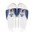 Finland Basketball Custom Slide Sandals Wolf Mascot Dynamic Style - Wonder Print Shop