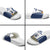 Finland Basketball Custom Slide Sandals Wolf Mascot Dynamic Style - Wonder Print Shop