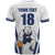Finland Basketball Custom T Shirt Wolf Mascot Dynamic Style - Wonder Print Shop