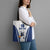 Finland Basketball Custom Tote Bag Wolf Mascot Dynamic Style - Wonder Print Shop