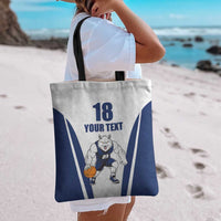 Finland Basketball Custom Tote Bag Wolf Mascot Dynamic Style - Wonder Print Shop