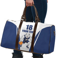 Finland Basketball Custom Travel Bag Wolf Mascot Dynamic Style - Wonder Print Shop