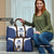Finland Basketball Custom Travel Bag Wolf Mascot Dynamic Style - Wonder Print Shop