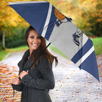 Finland Basketball Custom Umbrella Wolf Mascot Dynamic Style - Wonder Print Shop