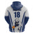 Finland Basketball Custom Zip Hoodie Wolf Mascot Dynamic Style - Wonder Print Shop
