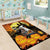 Capy-Boo-Ra Halloween Area Rug Haunted House And Pumpkin Spooky - Wonder Print Shop