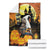 Capy-Boo-Ra Halloween Blanket Haunted House And Pumpkin Spooky
