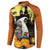 Capy-Boo-Ra Halloween Button Sweatshirt Haunted House And Pumpkin Spooky - Wonder Print Shop