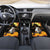 Capy-Boo-Ra Halloween Car Mats Haunted House And Pumpkin Spooky - Wonder Print Shop