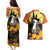 Capy-Boo-Ra Halloween Couples Matching Puletasi and Hawaiian Shirt Haunted House And Pumpkin Spooky - Wonder Print Shop