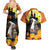 Capy-Boo-Ra Halloween Couples Matching Summer Maxi Dress and Hawaiian Shirt Haunted House And Pumpkin Spooky - Wonder Print Shop