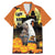 Capy-Boo-Ra Halloween Family Matching Mermaid Dress and Hawaiian Shirt Haunted House And Pumpkin Spooky - Wonder Print Shop
