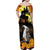 Capy-Boo-Ra Halloween Family Matching Off Shoulder Maxi Dress and Hawaiian Shirt Haunted House And Pumpkin Spooky - Wonder Print Shop