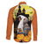 Capy-Boo-Ra Halloween Family Matching Off Shoulder Short Dress and Hawaiian Shirt Haunted House And Pumpkin Spooky - Wonder Print Shop