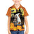 Capy-Boo-Ra Halloween Family Matching Off Shoulder Short Dress and Hawaiian Shirt Haunted House And Pumpkin Spooky - Wonder Print Shop