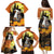 Capy-Boo-Ra Halloween Family Matching Puletasi and Hawaiian Shirt Haunted House And Pumpkin Spooky - Wonder Print Shop