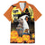 Capy-Boo-Ra Halloween Family Matching Tank Maxi Dress and Hawaiian Shirt Haunted House And Pumpkin Spooky - Wonder Print Shop