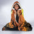 Capy-Boo-Ra Halloween Hooded Blanket Haunted House And Pumpkin Spooky