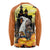 Capy-Boo-Ra Halloween Long Sleeve Shirt Haunted House And Pumpkin Spooky - Wonder Print Shop