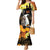 Capy-Boo-Ra Halloween Mermaid Dress Haunted House And Pumpkin Spooky - Wonder Print Shop