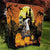 Capy-Boo-Ra Halloween Quilt Haunted House And Pumpkin Spooky - Wonder Print Shop