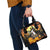 Capy-Boo-Ra Halloween Shoulder Handbag Haunted House And Pumpkin Spooky