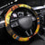 Capy-Boo-Ra Halloween Steering Wheel Cover Haunted House And Pumpkin Spooky - Wonder Print Shop
