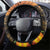 Capy-Boo-Ra Halloween Steering Wheel Cover Haunted House And Pumpkin Spooky - Wonder Print Shop