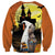 Capy-Boo-Ra Halloween Sweatshirt Haunted House And Pumpkin Spooky - Wonder Print Shop