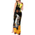Capy-Boo-Ra Halloween Tank Maxi Dress Haunted House And Pumpkin Spooky - Wonder Print Shop