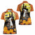 Capy-Boo-Ra Halloween Women Polo Shirt Haunted House And Pumpkin Spooky - Wonder Print Shop