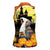 Capy-Boo-Ra Halloween Women Sleeveless Polo Shirt Haunted House And Pumpkin Spooky - Wonder Print Shop
