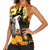 Capy-Boo-Ra Halloween Women Sleeveless Polo Shirt Haunted House And Pumpkin Spooky - Wonder Print Shop
