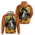 Capy-Boo-Ra Halloween Zip Hoodie Haunted House And Pumpkin Spooky - Wonder Print Shop