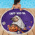 Capy-Boo-Ra Halloween Beach Blanket Bats And Pumpkins Funny Style - Wonder Print Shop