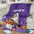 Capy-Boo-Ra Halloween Blanket Bats And Pumpkins Funny Style