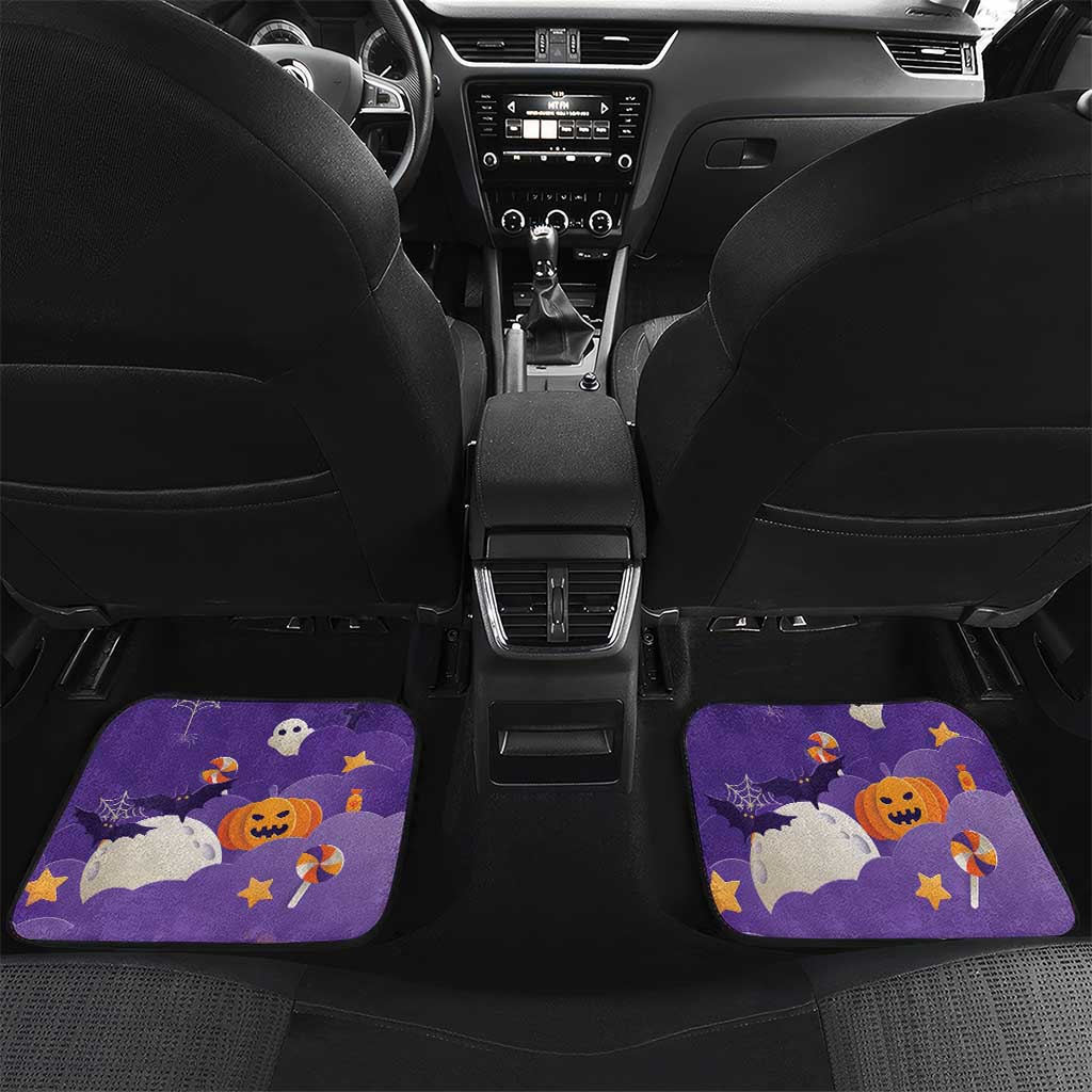 Capy-Boo-Ra Halloween Car Mats Bats And Pumpkins Funny Style - Wonder Print Shop