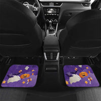 Capy-Boo-Ra Halloween Car Mats Bats And Pumpkins Funny Style - Wonder Print Shop