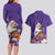 Capy-Boo-Ra Halloween Couples Matching Long Sleeve Bodycon Dress and Hawaiian Shirt Bats And Pumpkins Funny Style - Wonder Print Shop