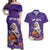 Capy-Boo-Ra Halloween Couples Matching Off Shoulder Maxi Dress and Hawaiian Shirt Bats And Pumpkins Funny Style - Wonder Print Shop