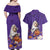 Capy-Boo-Ra Halloween Couples Matching Off Shoulder Maxi Dress and Hawaiian Shirt Bats And Pumpkins Funny Style - Wonder Print Shop