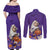 Capy-Boo-Ra Halloween Couples Matching Off Shoulder Maxi Dress and Long Sleeve Button Shirt Bats And Pumpkins Funny Style - Wonder Print Shop