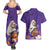 Capy-Boo-Ra Halloween Couples Matching Summer Maxi Dress and Hawaiian Shirt Bats And Pumpkins Funny Style - Wonder Print Shop
