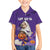 Capy-Boo-Ra Halloween Family Matching Off The Shoulder Long Sleeve Dress and Hawaiian Shirt Bats And Pumpkins Funny Style - Wonder Print Shop