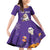 Capy-Boo-Ra Halloween Family Matching Off Shoulder Short Dress and Hawaiian Shirt Bats And Pumpkins Funny Style - Wonder Print Shop