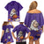 Capy-Boo-Ra Halloween Family Matching Off Shoulder Short Dress and Hawaiian Shirt Bats And Pumpkins Funny Style - Wonder Print Shop