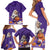 Capy-Boo-Ra Halloween Family Matching Short Sleeve Bodycon Dress and Hawaiian Shirt Bats And Pumpkins Funny Style - Wonder Print Shop