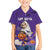 Capy-Boo-Ra Halloween Family Matching Short Sleeve Bodycon Dress and Hawaiian Shirt Bats And Pumpkins Funny Style - Wonder Print Shop