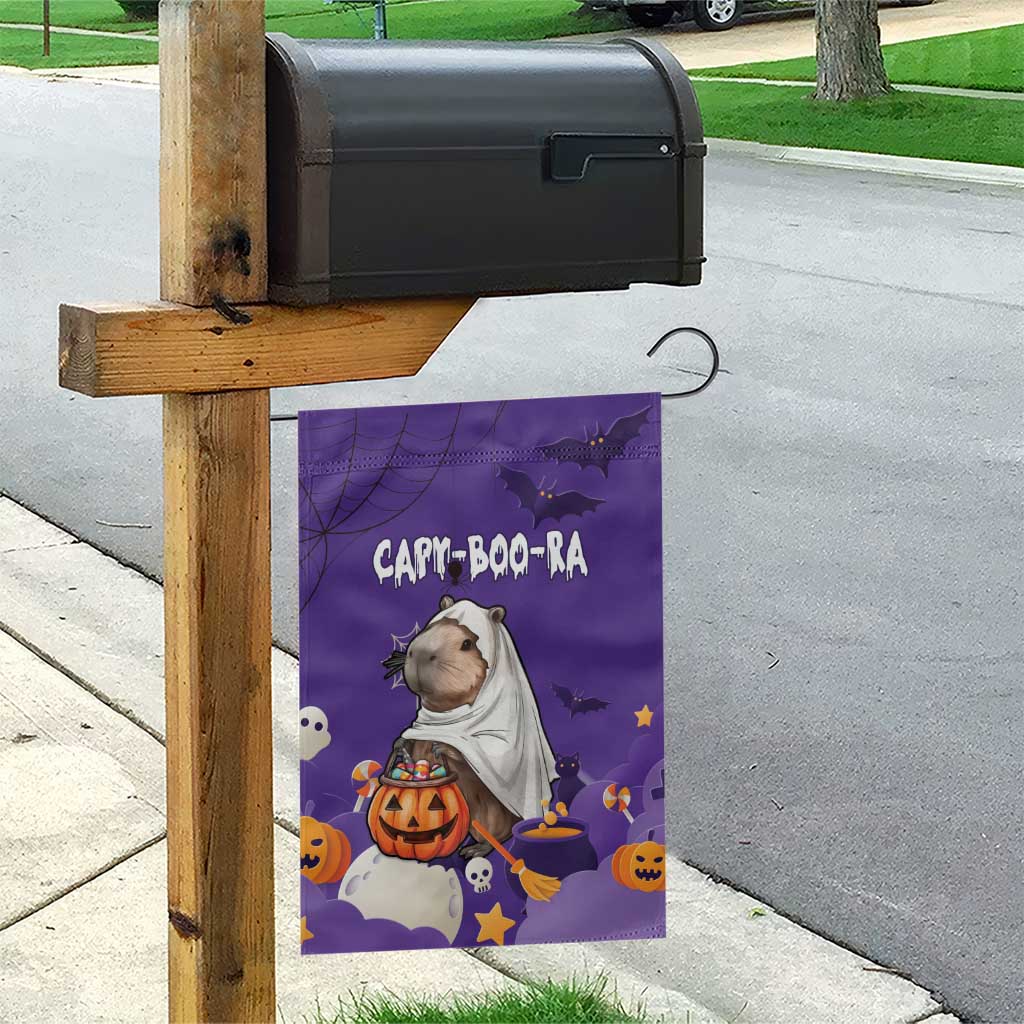 Capy-Boo-Ra Halloween Garden Flag Bats And Pumpkins Funny Style - Wonder Print Shop