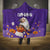 Capy-Boo-Ra Halloween Hooded Blanket Bats And Pumpkins Funny Style